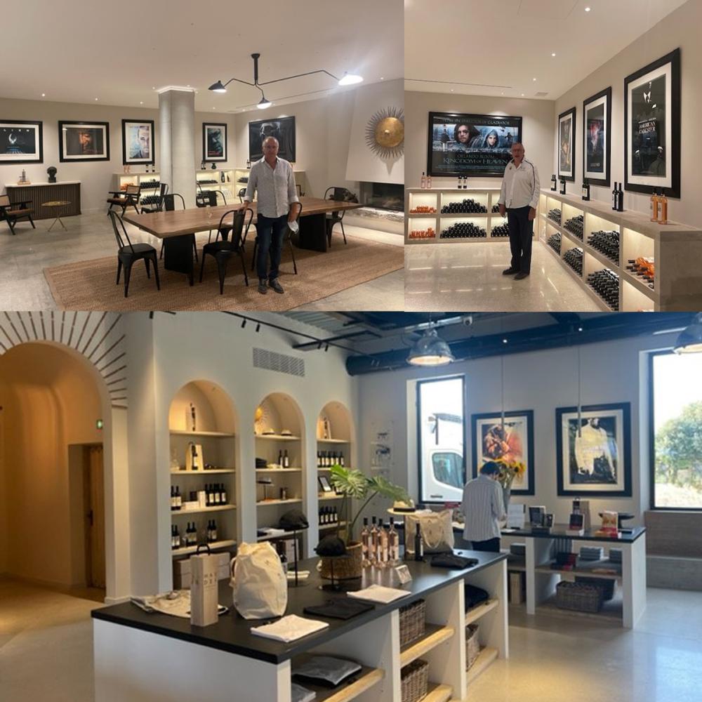 Inauguration de la cave vinicole à Oppède (84)