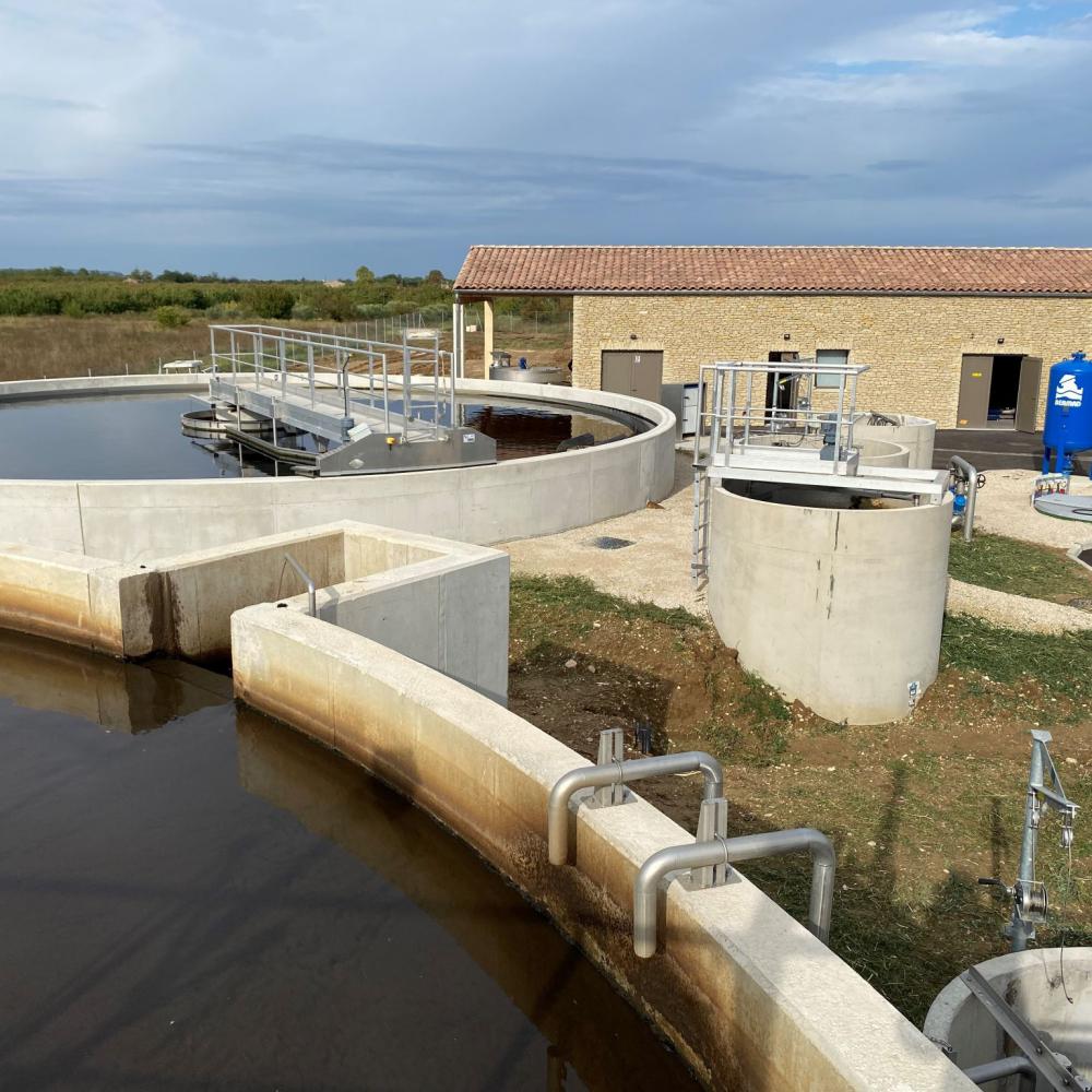 Station d’épuration intercommunale de Cavaillon quartiers Est Les Taillades
