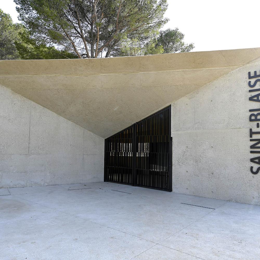 Accueil et réaménagement du site archéologique de Saint-Blaise à Saint-Mitre-les-Remparts ©Didier Gémignani